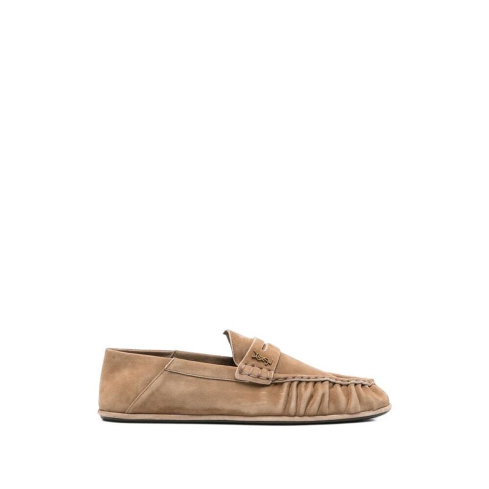 Saint Laurent Men Le Loafer Leather Loafers